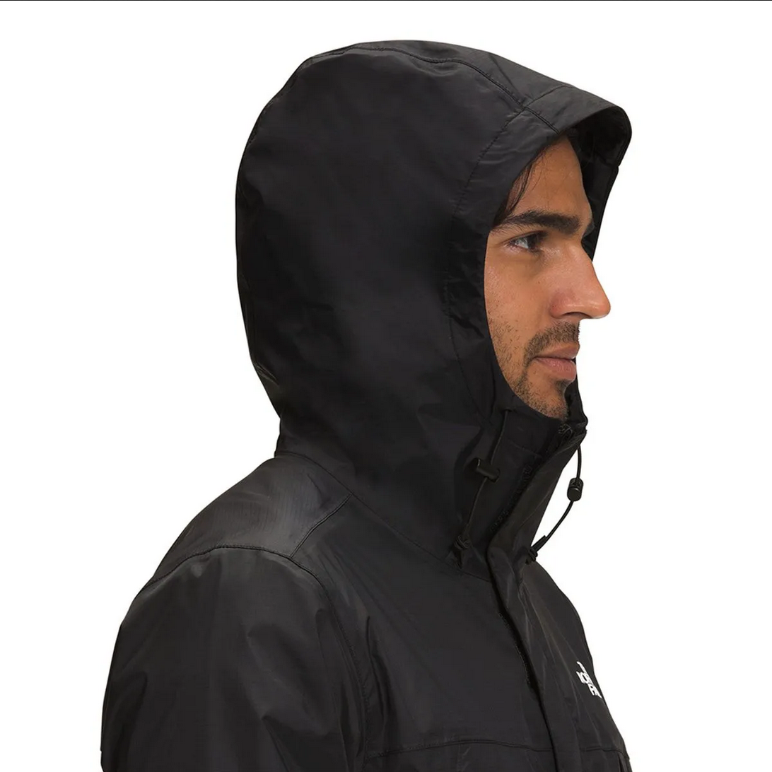 Chamarra Impermeable Antora Hombre, Negro