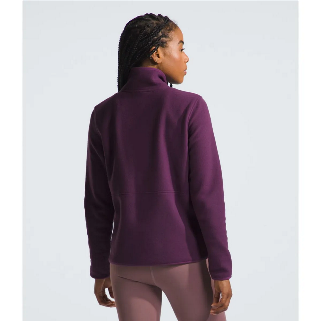 Chamarra Polar 1/2 De Cierre Alpine Polartec 100 Mujer, Morado